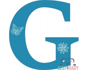 Letter "G" Alphabet, 16 cm