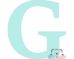 Letter "G" Alphabet, 16 cm